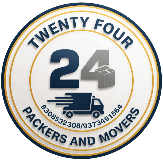 Twenty Four Packers And Movers Logo